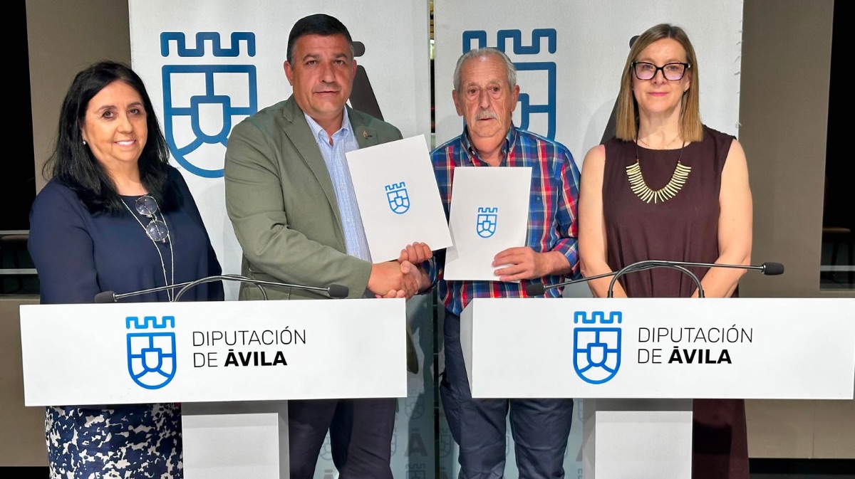Firma del convenio entre Geara y Diputaci&oacute;n