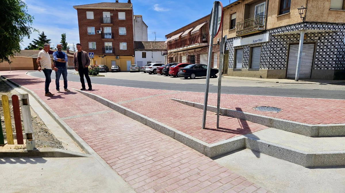 Mejoras de accesibilidad en la traves&iacute;a de Fontiveros.