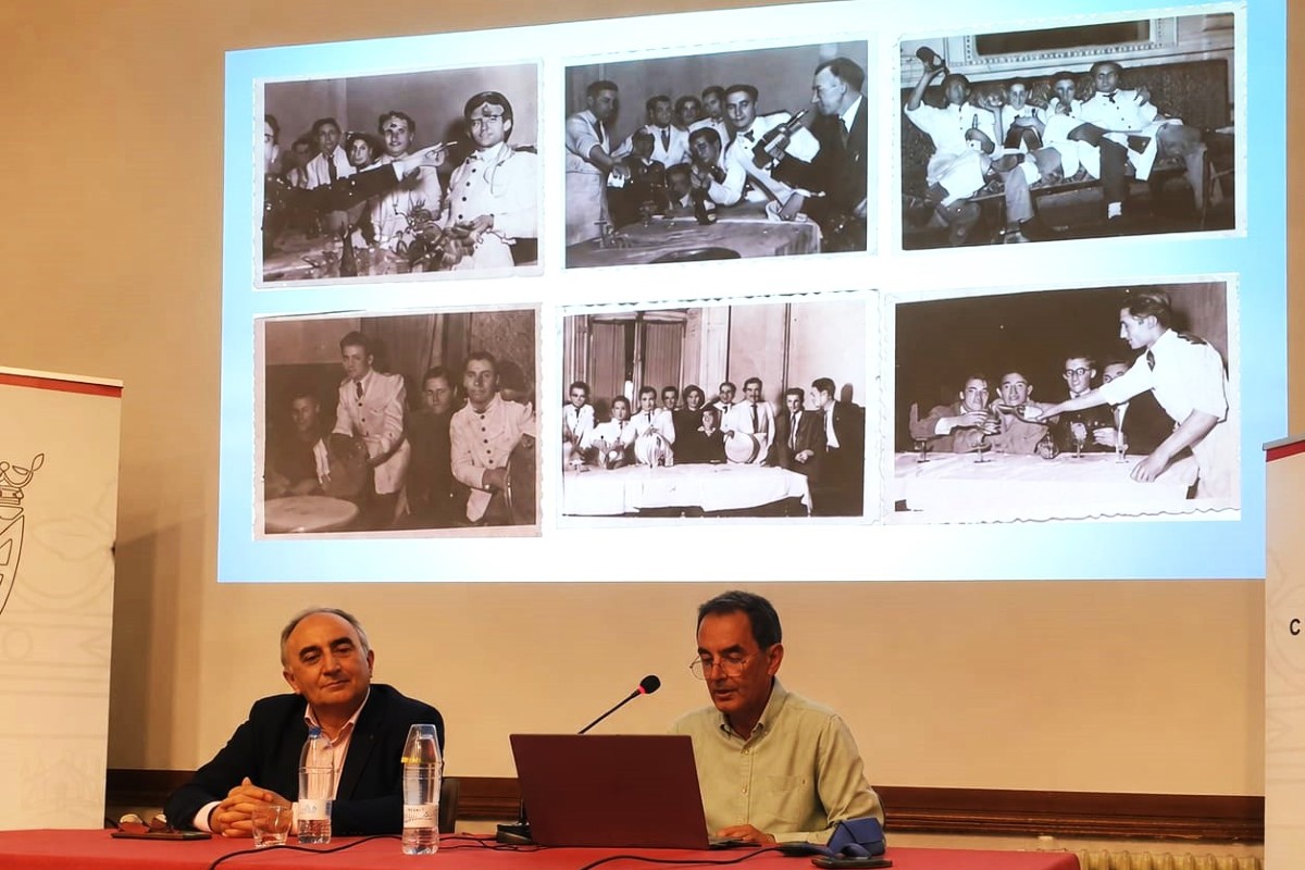Presentaci&oacute;n del libro sobre los bares de &Aacute;vila en el Casino Abulense.
