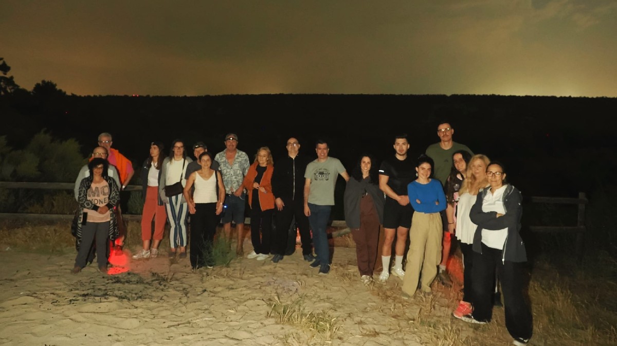 Comienzo de 'Astroexperiencias' en Navas de Oro (Segovia).