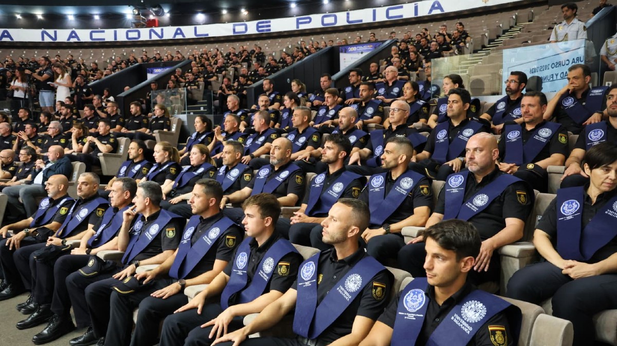 Clausura del curso en el Centro Universitario de Formaci&oacute;n de la Polic&iacute;a Nacional.