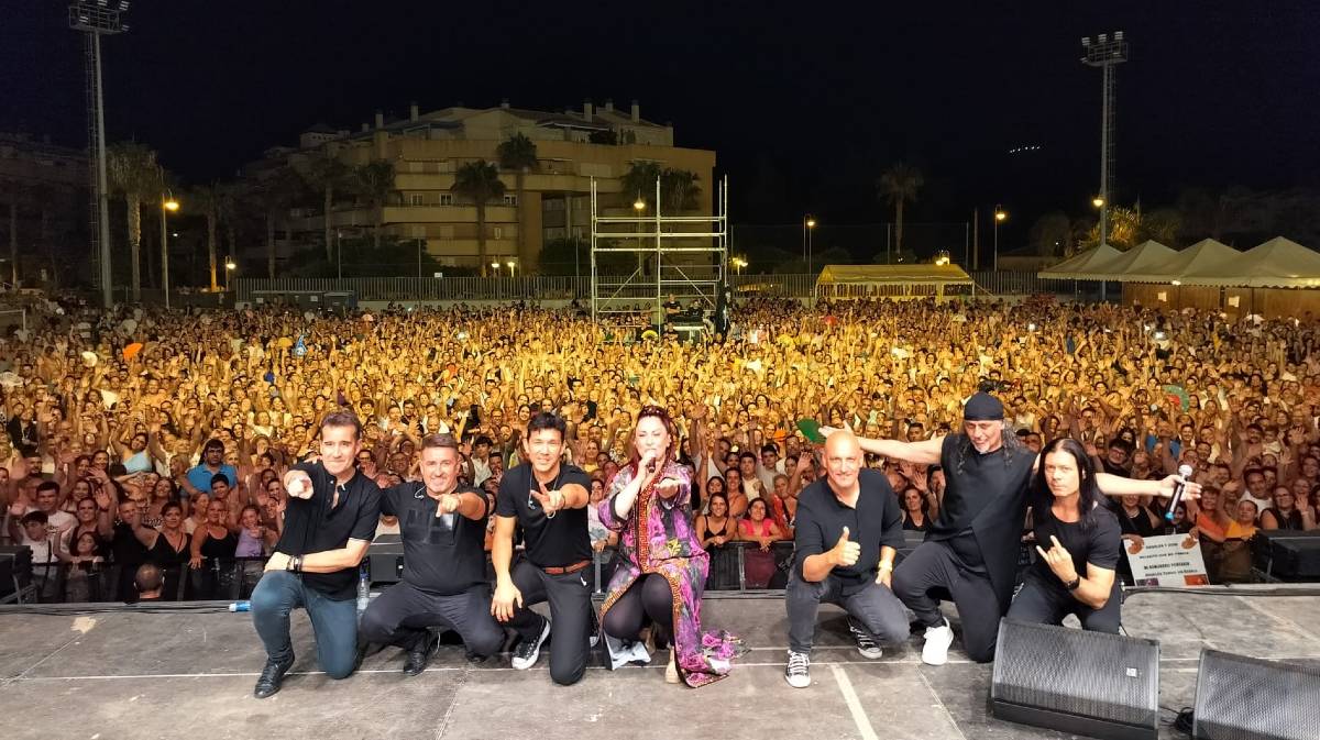 Imagen: Camela en concierto / Facebook Camela