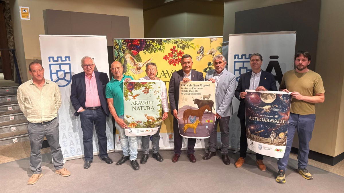 Presentaci&oacute;n de las tres ferias que se celebrar&aacute;n en la comarca del Aravalle.