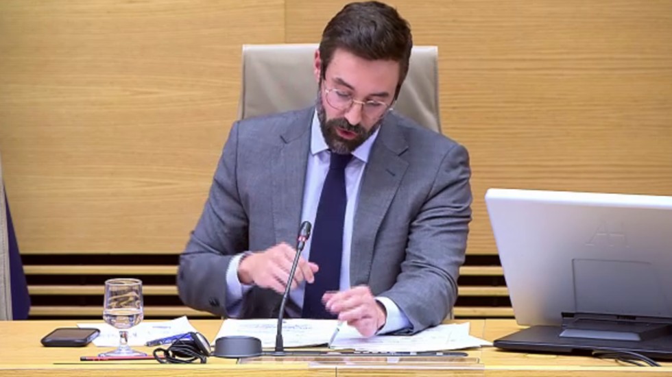 El secretario de Estado de Energ&iacute;a, Joan Groizard, en el Congreso.