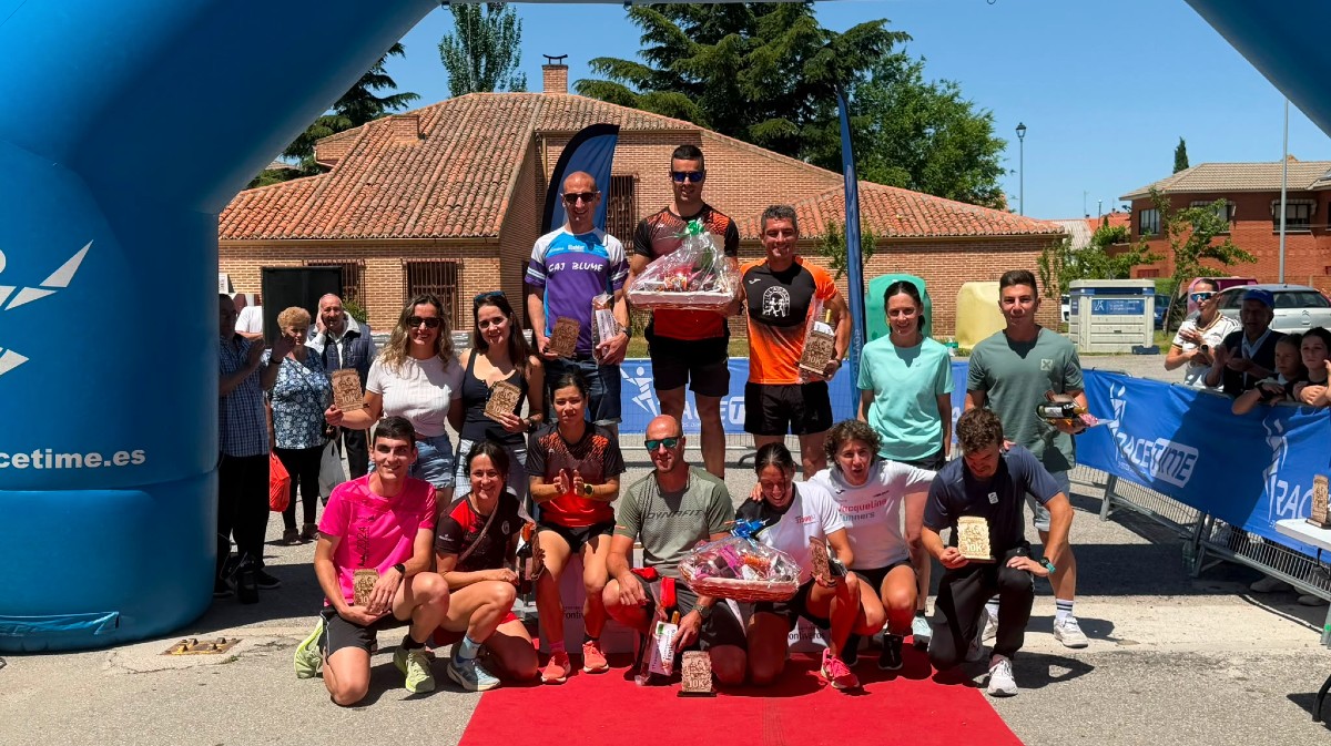 Podio de la Carrera Sanjuaniega.
