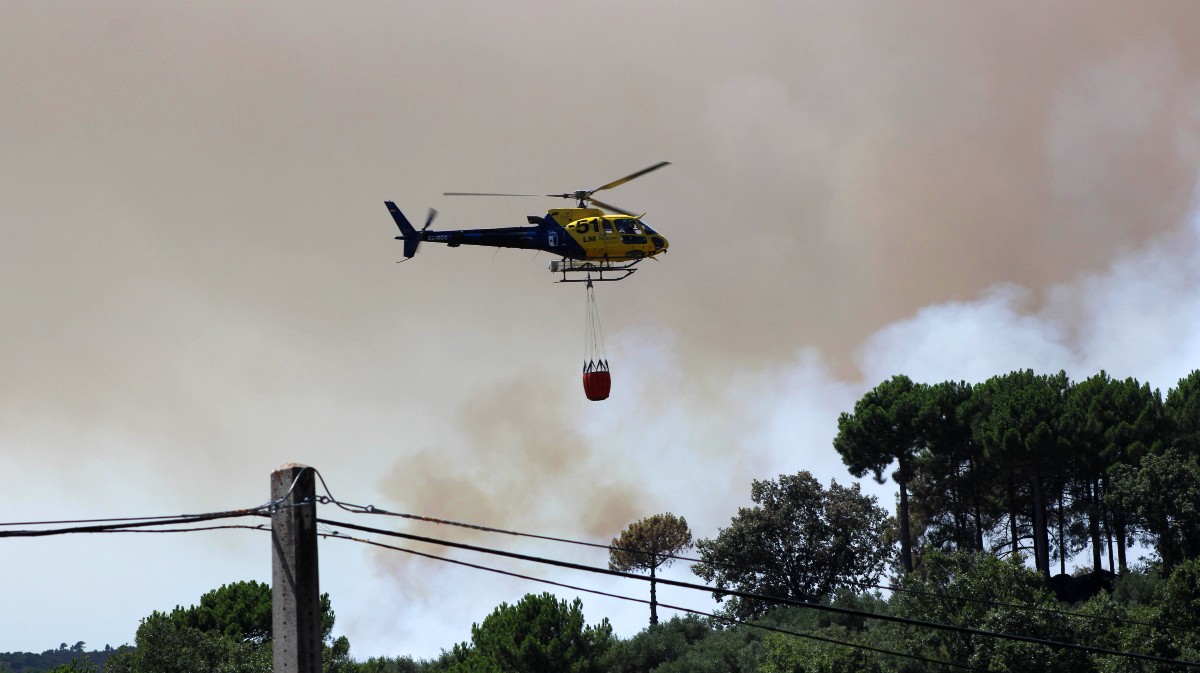 Imagen de archivo de un incendio en 2025.
