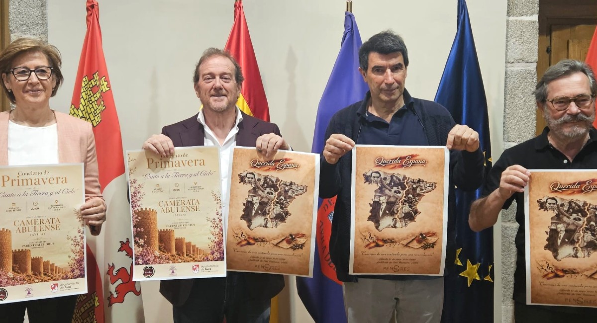 Presentaci&oacute;n de los conciertos de Camerata Abulense y Pensires.
