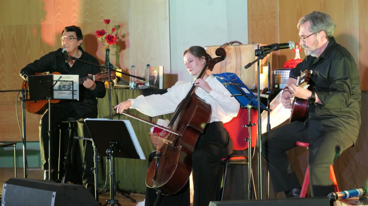 Recital de Pensires en el Auditorio de San Francisco.