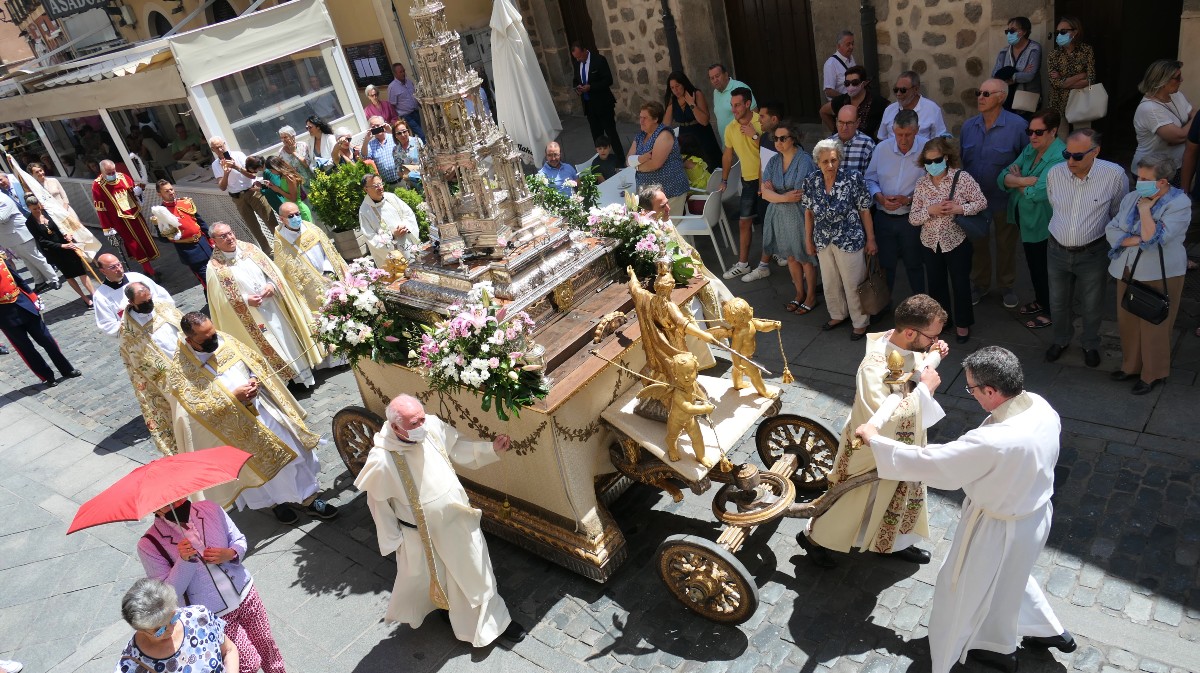 Procesi&oacute;n del Corpus Christi en &Aacute;vila.