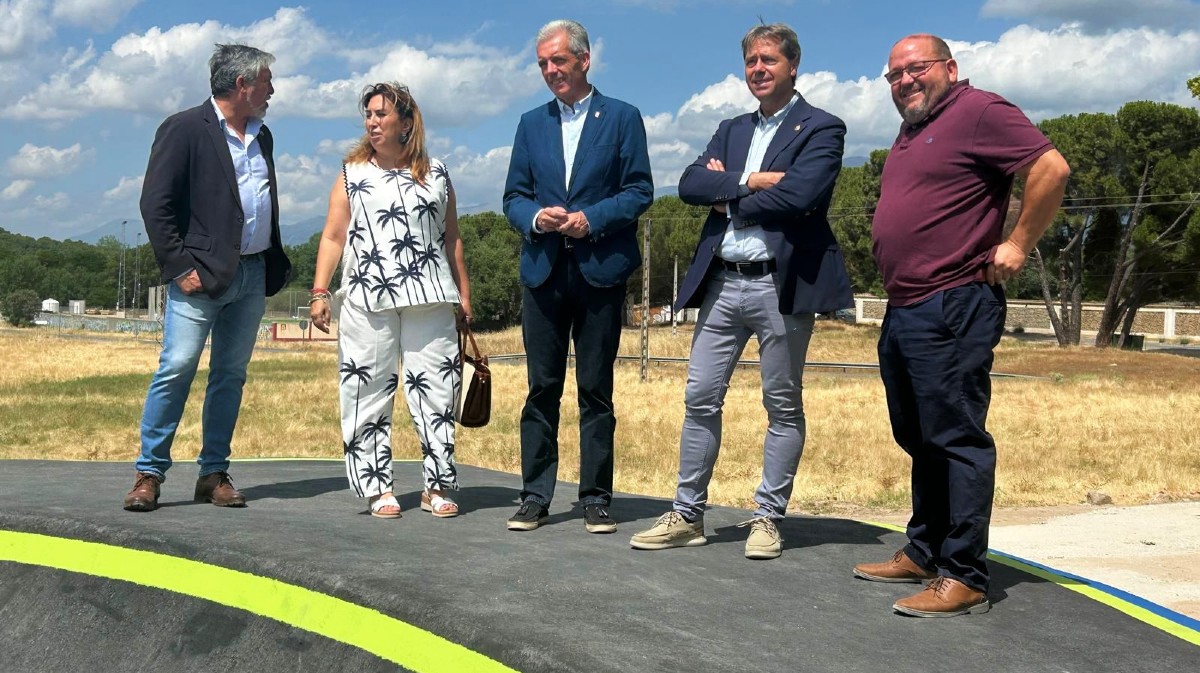Nuevas infraestructuras deportivas y de movilidad en La Adrada