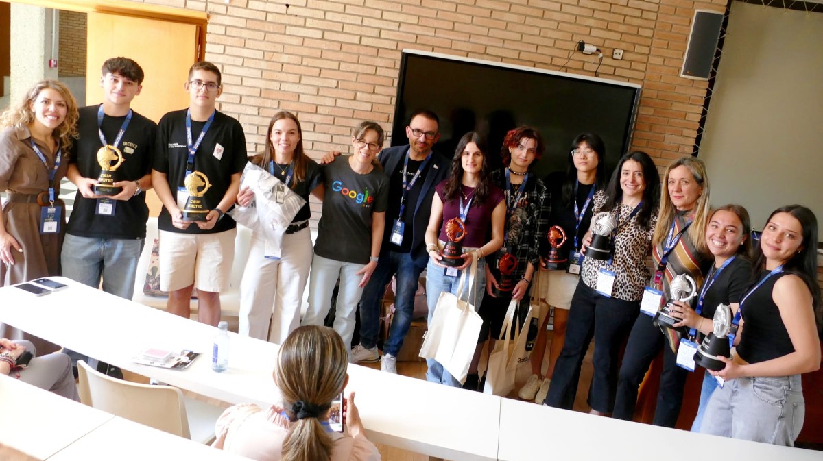 Entrega de premios del concurso nacional de cortometrajes sobre acoso escolar de la Fundaci&oacute;n C1b3rprotec.