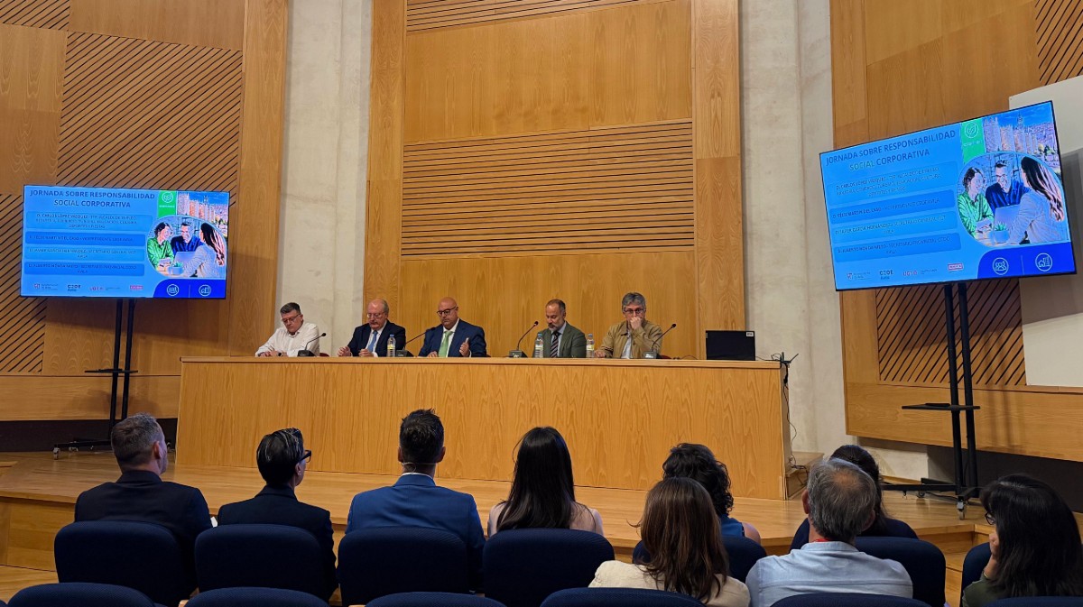Jornada sobre responsabilidad corporativa del Di&aacute;logo Social.