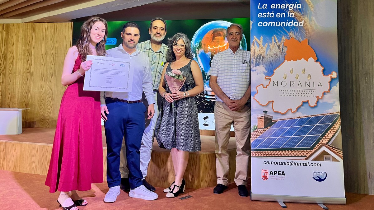Morania, finalista del Premio Engie&ndash;Nebrija en Burgos.