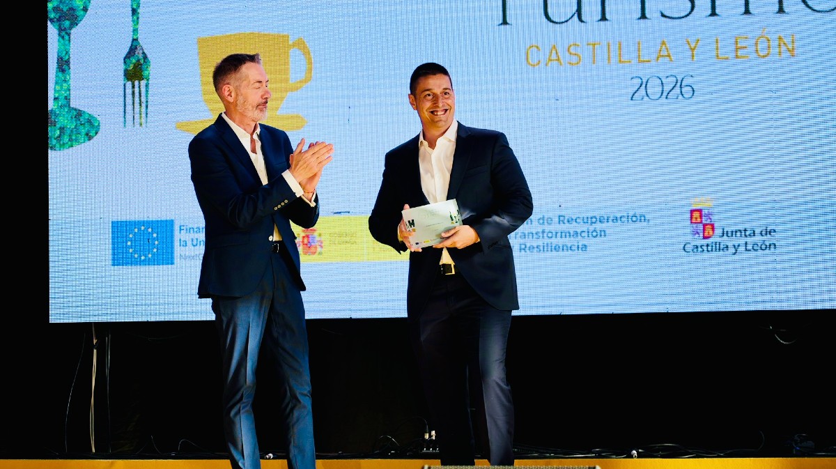 Ismael Salgueiro, de Sofraga Palacio, distinguido en la Gala de Hosteler&iacute;a y Turismo.