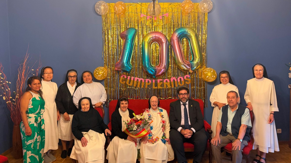 Cumplea&ntilde;os de la centenaria Soledad Garc&iacute;a Le&oacute;n.