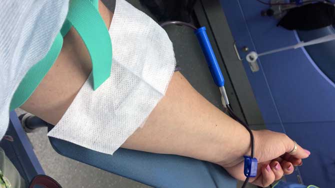 Donar sangre tiene recompensa y… premio en forma de entradas