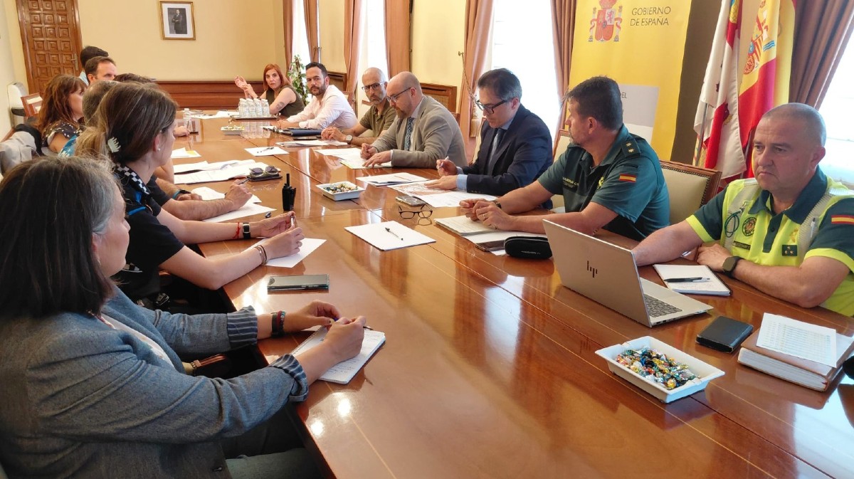 Reuni&oacute;n de la Comisi&oacute;n Provincial de Tr&aacute;fico.