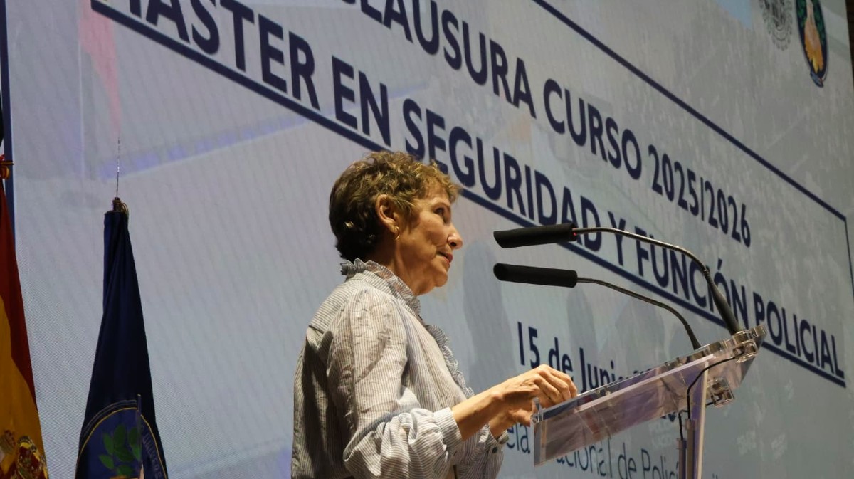 Clausura del curso en el Centro Universitario de Formaci&oacute;n de la Polic&iacute;a Nacional.