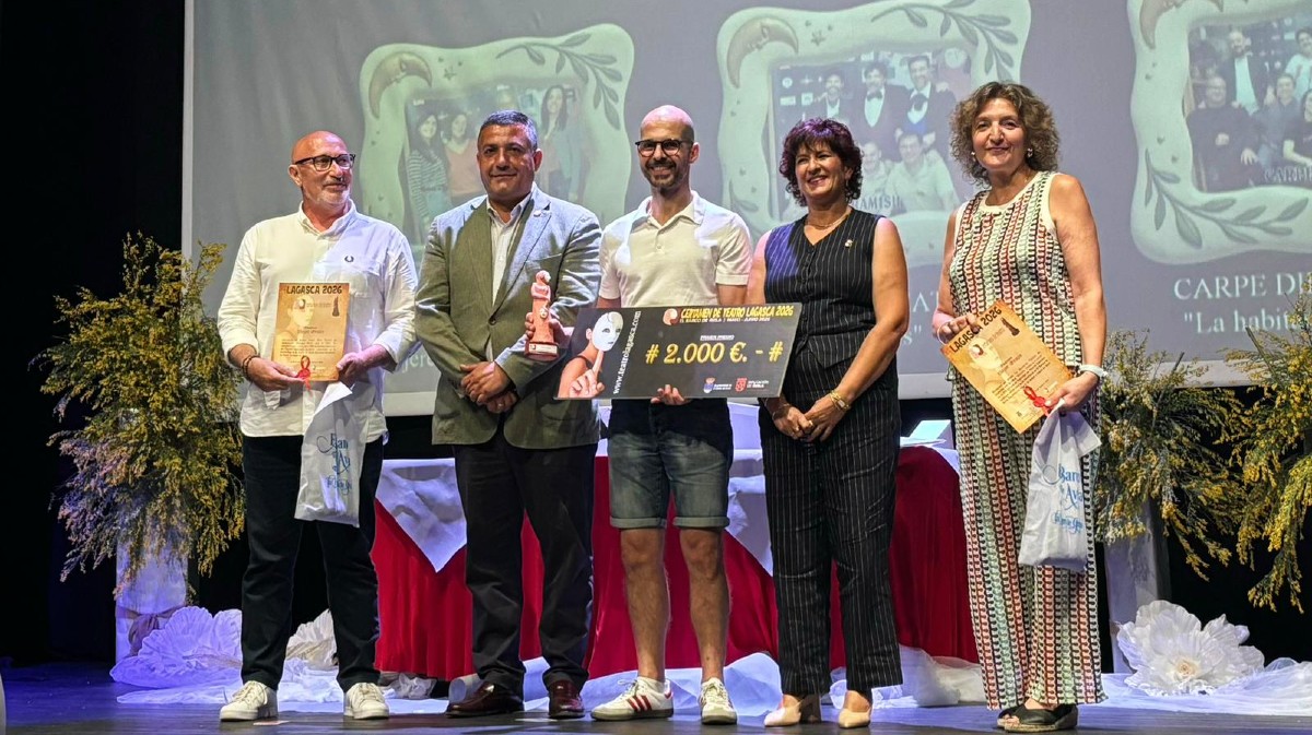 Gala de entrega de premios del Certamen de Teatro Lagasca