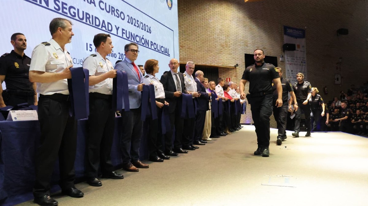 Clausura del curso en el Centro Universitario de Formaci&oacute;n de la Polic&iacute;a Nacional.