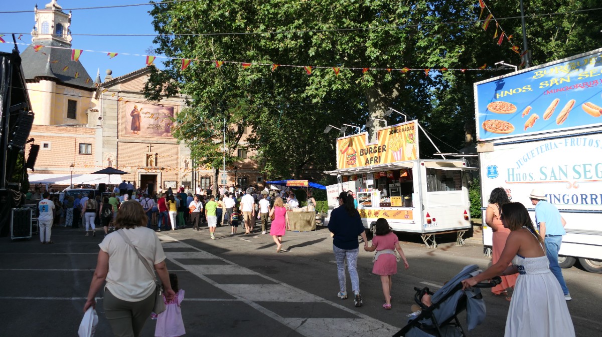 Fiestas del barrio de San Antonio.