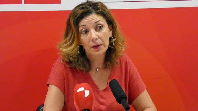 Soraya Blázquez, procuradora del PSOE.