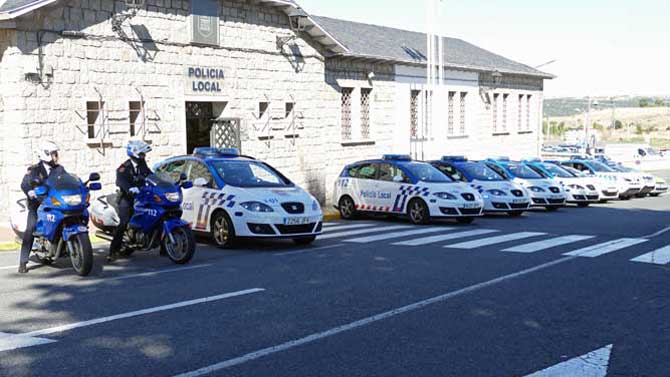 Imagen de archivo de una celebración de la Policía Local.