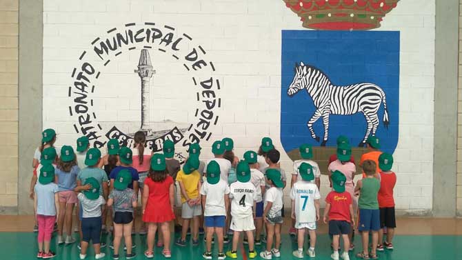 Campamento de verano en Cebreros.