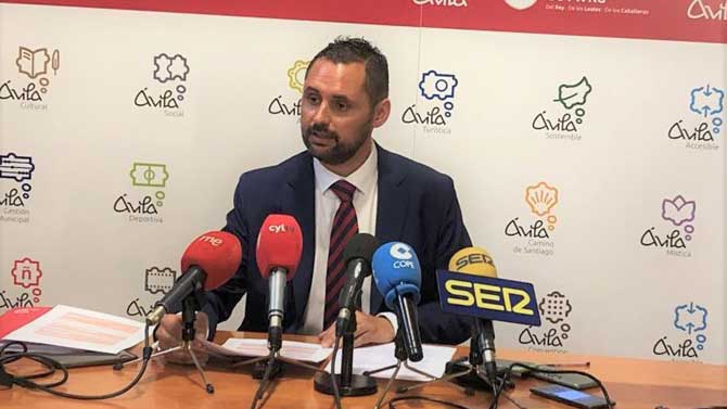 José Ramón Budiño tras la Junta de Gobierno Local.