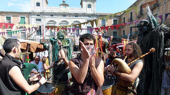 Desfile en el Mercado Medieval.