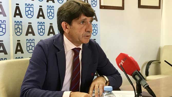 Juan Carlos Sánchez Mesón, portavoz del PP en la Diputación.