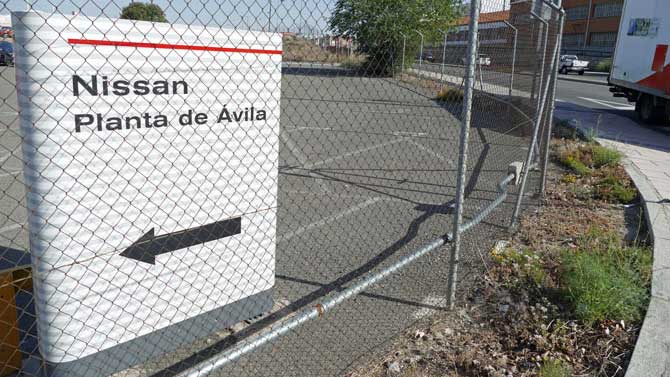 Factoría de Nissan en Ávila.