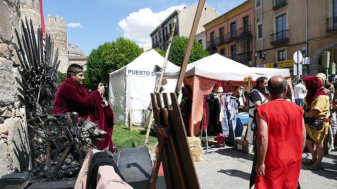 Mercado Medieval en Ávila.
