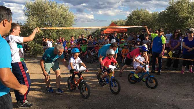 Bicicross infantil en Cebreros.