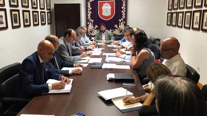 Reunión de la Sequía en el Ayuntamiento de Ávila.