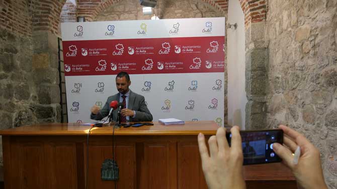 José Ramón Budiño, portavoz del equipo de Gobierno.