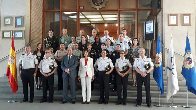 Curso de Altos Mandos de Policías Iberoamericanas.