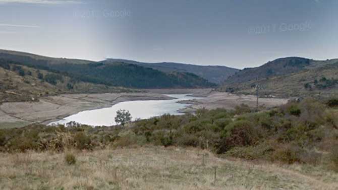 Embalse de la Aceña.
