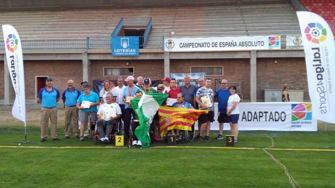 Campeonato de Espa&ntilde;a de Tiro con Arco adaptado.