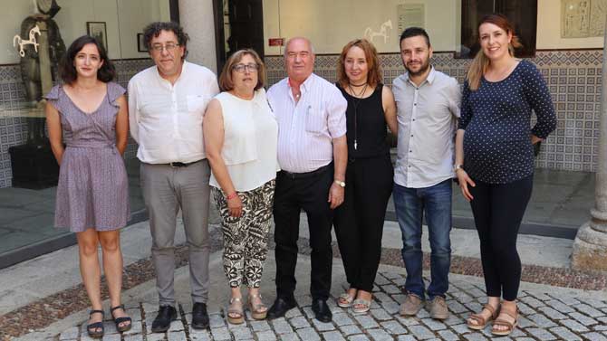 Leticia Sánchez, Raúl Blanco, Visitación Pérez, José Martín, Silvia Llamas, Roberto Aparicio y Mariam García.