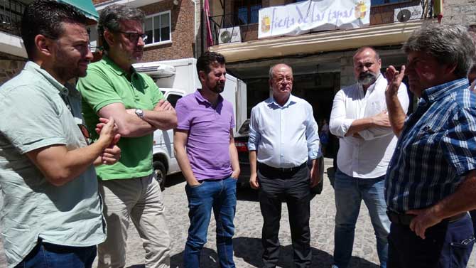 Luis Tudanca en Gavilanes.