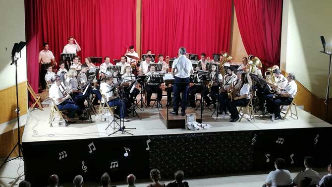 Concierto de la Banda de Música de Cebreros.