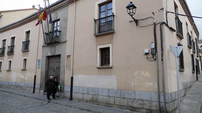 Sede de la Cámara de Comercio de Ávila.