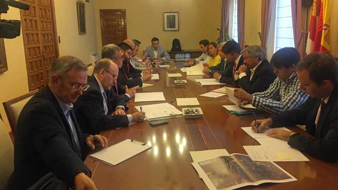 Comisión de seguimiento del trasvase de Las Cogotas.