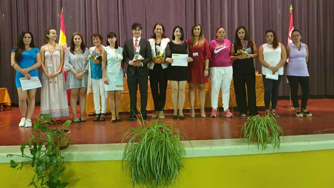 Entrega de diplomas a internas de la cárcel de Brieva.