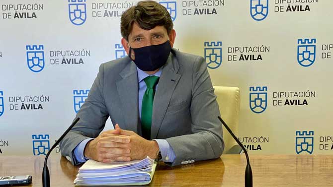 Juan Carlos Sánchez Mesón, portavoz de la Diputación.