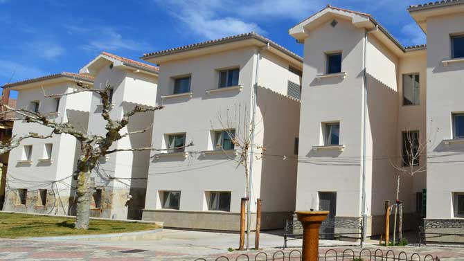 Edificio cedido por el Ayuntamiento de Sotillo para la Guardia Civil.