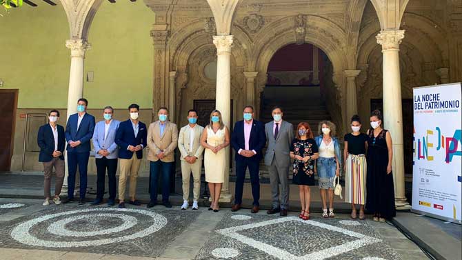 Presentaci&oacute;n de La Noche del Patrimonio en Baeza, el viernes.