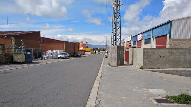 Pol&iacute;gono Industrial de Las Hervencias.