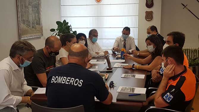 Junta Local de Seguridad para preparar los microconciertos.